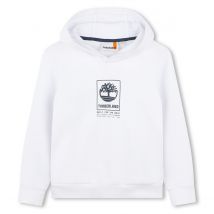 Timberland Felpa Con Cappuccio Bianco Bambino Taglie 8 anni - 126 cm