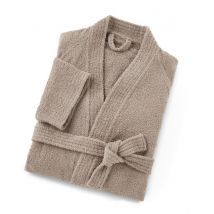 La Redoute Interieurs Accappatoio Kimono Adulto 350 G/m², Scenario Beige Taglie 38/40 (FR) - 42/44 (IT)