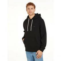 Tommy Hilfiger Felpa Con Cappuccio Girocollo Nero Uomo Taglie 3XL