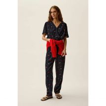Des Petits Hauts Tuta Lunga Emilione Marrone Donna Taglie 2(M)