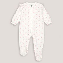 La Redoute Collections Pigiama Tutina Con Volants In Velluto, Motivo A Fiori Altro Taglie 3 mesi - 60 cm