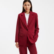 La Redoute Collections Blazer Taglio Ampio Rosso Donna Taglie 44 (FR) - 48 (IT)