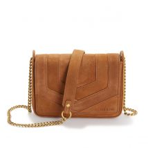 Nat & Nin Borsa Con Patta In Pelle Liscia E Pelle Scamosciata Capri