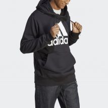 Adidas Sportswear Felpa Con Cappuccio In Pile Essentials Nero Uomo Taglie L