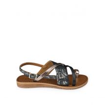 Chattawak Sandali Piatti Infradito Sam Nero Donna Taglie 36