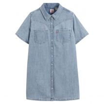 Levi’s Plus Abito Chemisier In Denim Blu Donna Taglie 44/46 (FR) - 48/50 (IT)