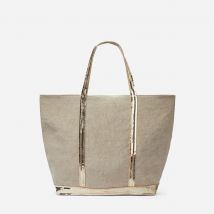Vanessa Bruno Borsa Shopping Xl In Lino E Paillettes