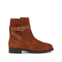 Tommy Hilfiger Stivaletti Scamosciati Elevated Marrone Donna Taglie 37