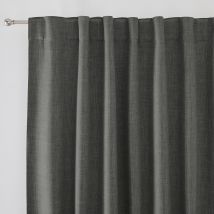 La Redoute Interieurs Tenda Oscurante, Patte Nascoste Exurie Grigio Taglie 180 x 140 cm