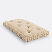 La Redoute Interieurs Materasso Da Pavimento 190 Cm, Panama Beige Taglie 190 x 90 cm
