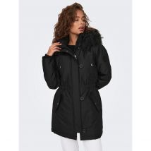 Only Parka Con Cappuccio Nero Donna Taglie XS