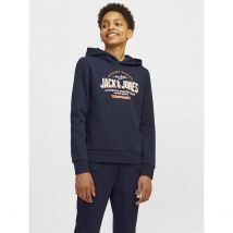 Jack & Jones Junior Felpa Con Cappuccio Blu Bambino Taglie 16 anni - 174 cm