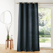 La Redoute Interieurs Tenda In Lino Con Occhielli, Elba Blu Taglie 250 x 140 cm