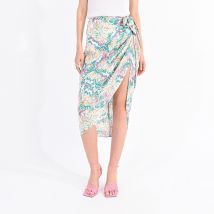 Lili Sidonio Gonna Lunga Fantasia Beige Donna Taglie XS