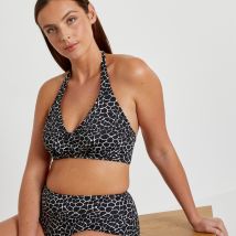 La Redoute Collections Plus Reggiseno Per Bikini Forma Foulard, Motivo Animalier Altro Donna Taglie 6 C