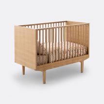 La Redoute Interieurs Letto Bebé Con Rete Regolabile, Elyo Beige Taglie 60 x 120 cm