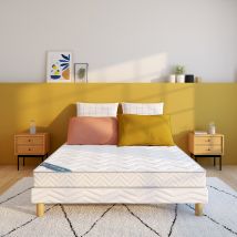 La Redoute Interieurs Set Materasso In Foam Hr + Rete Bianco Taglie 90 x 200 cm