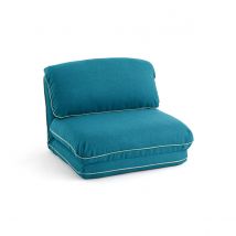 La Redoute Interieurs Poltrona Multi-posizione Eserita Blu Taglie 1 posto