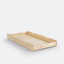 La Redoute Interieurs Cassetto Letto In Pino Massello, Loan