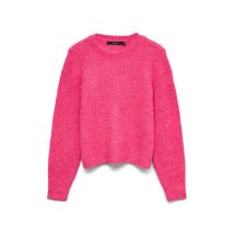 Vero Moda Maglione Girocollo Maniche Lunghe Rosa Donna Taglie S