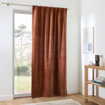 La Redoute Interieurs Tenda In Velluto A Coste Con Passanti Nascosti Carly Marrone Taglie 250 x 135 cm