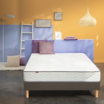 Merinos Completo Materasso Arrotolato Happy Day + Rete In Kit Altro Taglie 140 x 190 cm