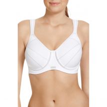 Berlei Reggiseno Sportivo Full Support Bianco Donna Taglie 5 E