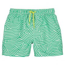 La Redoute Collections Shorts Da Bagno Stampa Grafica Verde Bambino Taglie 4 anni - 102 cm