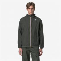 K-way Giacca A Vento Unisex Con Cappuccio Le Vrai Claude 4.0 Verde Uomo Taglie XL