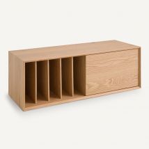 Am.pm Mobile Per Vinili L110 X P42 Cm Rovere, Archivita Xl