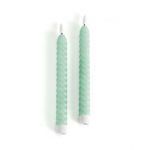 La Redoute Interieurs Set Di 2 Candele A Led Intrecciate, Galaty