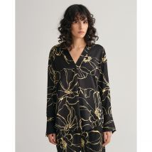 Gant Camicia Fantasia Nero Donna Taglie 42 (IT) - 38 (FR)