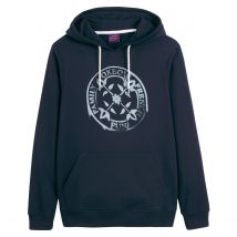 Oxbow Felpa Con Cappuccio Fantasia Davanti Blu Uomo Taglie S