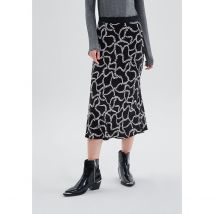 Ikks Gonna Lunga Fantasia Nero Donna Taglie 36 (FR) - 40 (IT)
