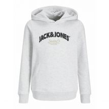 Jack & Jones Junior Felpa Con Cappuccio Grigio Bambino Taglie 16 anni - 174 cm