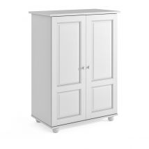 So'home Armadio In Pino Massello, A120 Cm, Da Dipingere, Redmond
