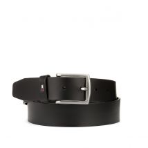 Tommy Hilfiger Cintura In Pelle New Denton Nero Uomo Taglie 105 cm