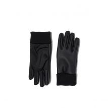 Rains Guanti Bi-materiale Gloves Nero Donna Taglie M