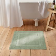 La Redoute Interieurs Tappeto Da Bagno Tinta Unita In Spugna 700 G/m², Scenario Verde Taglie 60 x 100 cm
