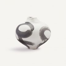 Otto Studio For Am.pm Vaso In Ceramica Opaca, H19,5 Cm, Brush
