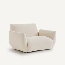 Am.pm Poltrona Bouclé, Spogano Beige Taglie 1 posto