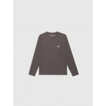 Teddy Smith T-shirt A Maniche Lunghe Grigio Bambino Taglie 16 anni - 174 cm