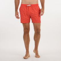 Oxbow Shorts Da Bagno Volley Essentiel Tinta Unita Rosso Uomo Taglie 46 (IT) - W32 (US)