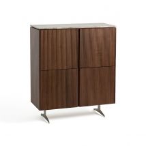 Am.pm Mobile Bar In Noce E Travertino, Jakto