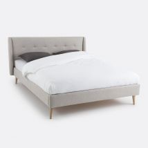 La Redoute Interieurs Letto Con Rete, Naisy Beige Taglie 140 x 190 cm