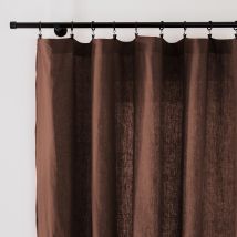 La Redoute Interieurs Pannello Lino Lavato, Onega Rosso Taglie 260 x 135 cm