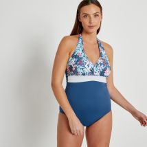 La Redoute Collections Plus Costume Intero Modello Foulard, Effetto Ventre Piatto Altro Donna Taglie 52 (FR) - 56 (IT)