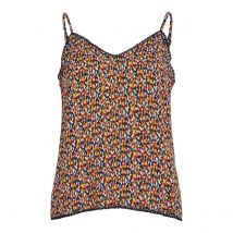Vila Top Fantasia Marrone Donna Taglie 34 (FR) - 38 (IT)