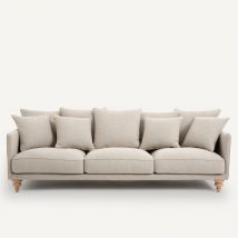 Am.pm Divano Tweed, Lazare Bianco Taglie 5 posti