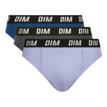 Dim Confezione Da 3 Slip Regul'activ Blu Uomo Taglie XL